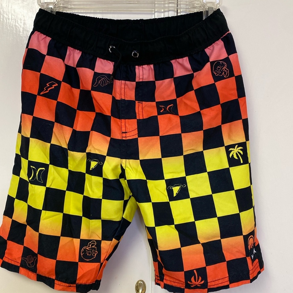 Boys M Hurley Swim Trunks